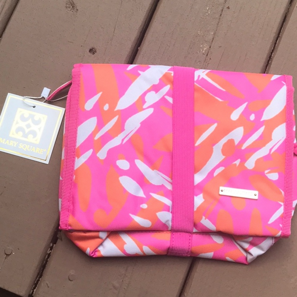 Mary Square make up case and jewelry bag